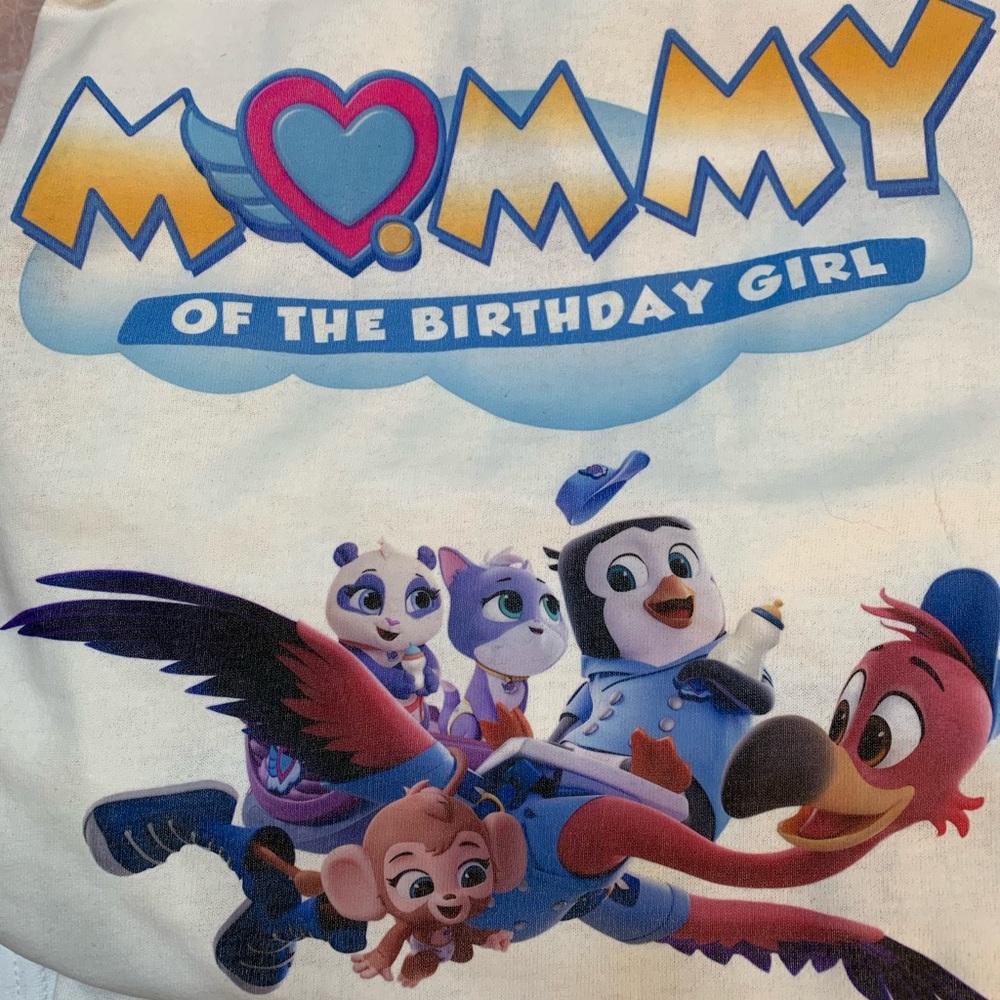 Mommy Daddy of the Birthday Girl T.O.T.S T Shirt